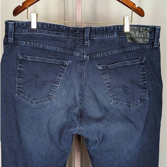 AG Adriano Goldschmied The Graduate Tailored Leg Dark Wash Jeans Size 42x34 - Picture 15 of 16